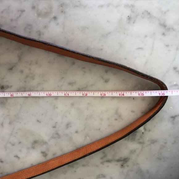 DOONEY & BOURKE Saddlebag Maroon Brown Green Label Shoulder Bag Vintage … - Picture 13 of 17